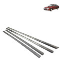 Kit Friso Vidro  Externo Chevrolet Omega 1992 1993 Preto