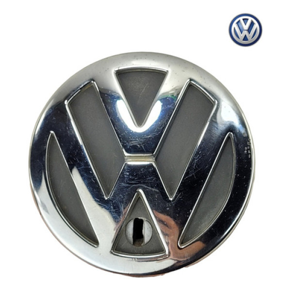 Emblema Fechadura Miolo Tampa Volkswagen Polo Sedan 2007 17
