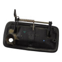 Macaneta Externa Porta Traseira Esquerda Gm S10 1995 2011 Preto