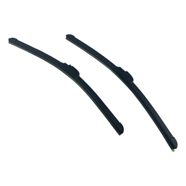 Jogo Palheta Limpador Parabrisa Silicone Chevrolet Silverado Preto