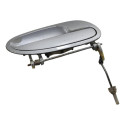 Macaneta Porta Traseira Esquerda Gm Omega 2000 2005 Cinza Traseira