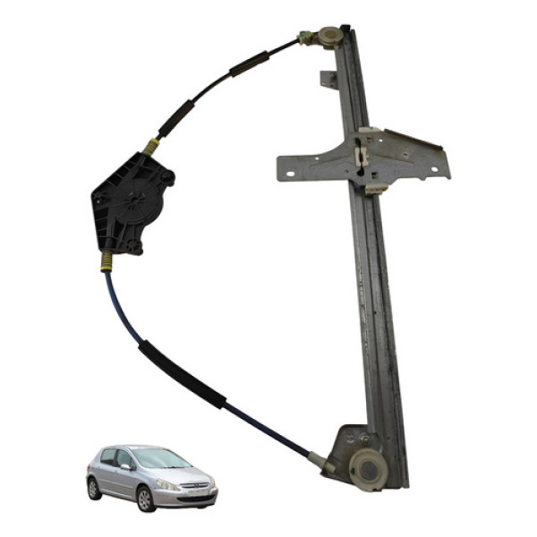 Maquina Vidro Porta Dianteira Direito Peugeot 307 2005