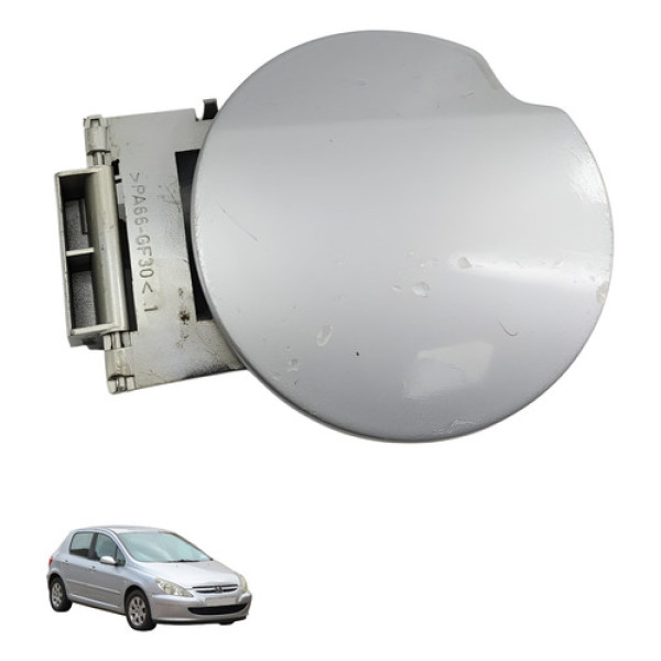 Portinhola Tanque Combustivel Peugeot 307 2.0 2005 2006 Preto