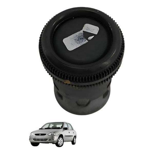 Acendedor Cigarros Chevrolet Corsa Classic 1998 2007 Preto