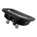 Acabamento Argola Puxador Tampão Porta Mala Audi A3 2000 Preto