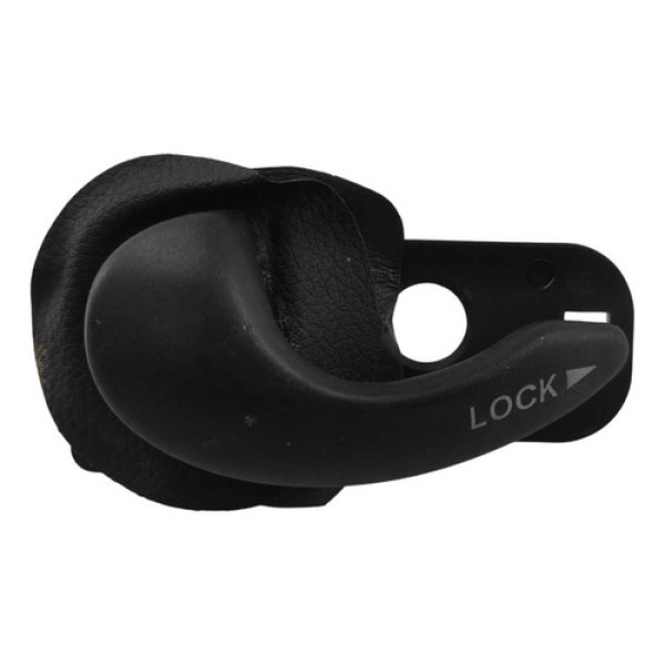 Macaneta Interna Porta Dianteira Fiat Palio 1996 2013 Preto Dianteira