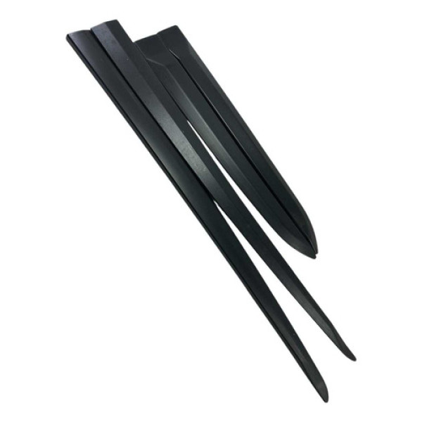 Kit Friso Lateral Portas Fiat Argo 2017 2025 Preto