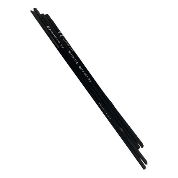 Kit Pestana Vidro Friso Interno Chevrolet Omega 1992 1997 Preto