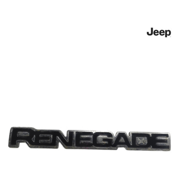 Emblema Simbolo Letreiro Porta Dianteira Jeep Renegade 2016