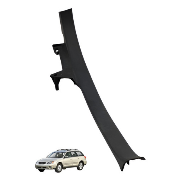 Soleira Traseira Porta Esquerda Subaru Outback 2006 Preto