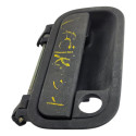 Macaneta Externa Porta Dianteita Esquerda Vectra 1997 2005 Preto Dianteira