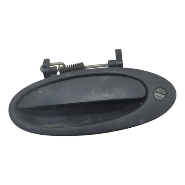 Macaneta Externa Dianteira Esquerda Renault Laguna 1997 1998 Preto