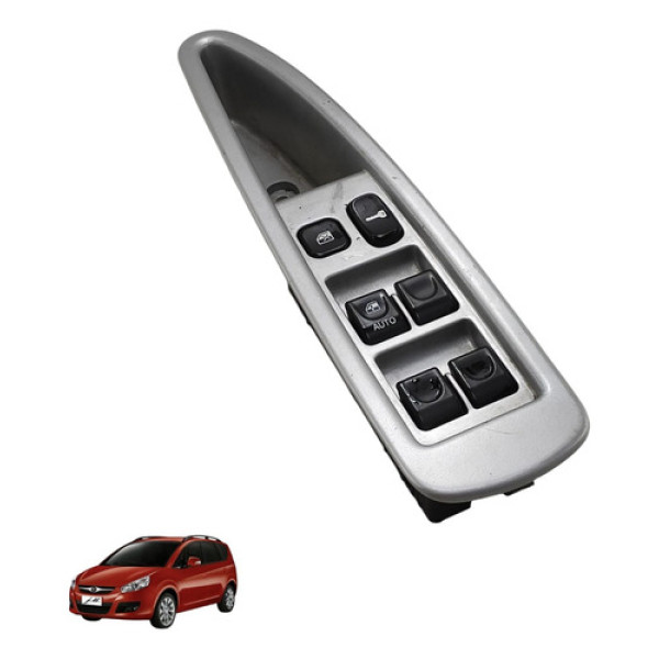 Comando Botao Porta Dianteiro Esquerdo Jac J6 2010 Usado