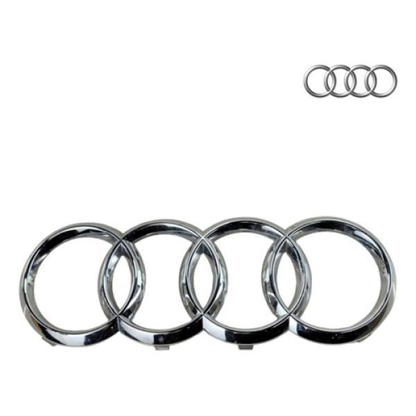 Emblema Grade Radiador Cromado Audi A3 2015 2020 Dianteiro