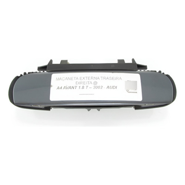 Maçaneta Externa Audi A4 2002 Original Traseira Direita Cinza Traseira