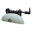 Macaneta Externa Traseira Esquerda Peugeot 206 2006 2010 Branco Traseira