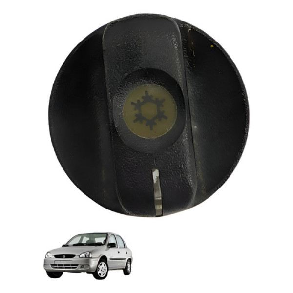 Botao Ar Condicionado Regulagem Painel Corsa Classic 2003 Preto