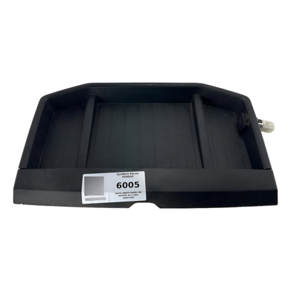 Porta Objetos Painel Acabamento Volkswagen Amarok 2016 2023 Preto