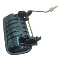 Macaneta Externa Traseira Esquerda Chevrolet Corsa 1994 2005 Preto Traseira