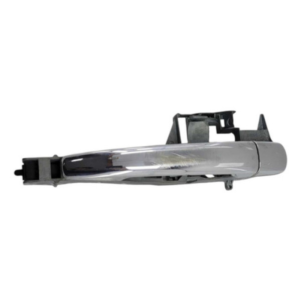 Macaneta Externa Dianteira Esquerda Citroen Picasso C3 2011 Preto Dianteira