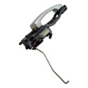 Suporte Macaneta Porta Dianteira Esquerda Vectra 2005 Preto Dianteira