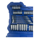 Kit Maleta Ferramentas Catraca Combinada Soquetes Completo Azul