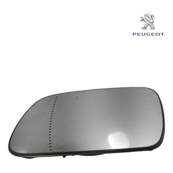 Lente Espelho Retrovisor Esquerdo Peugeot 307 2001 2008