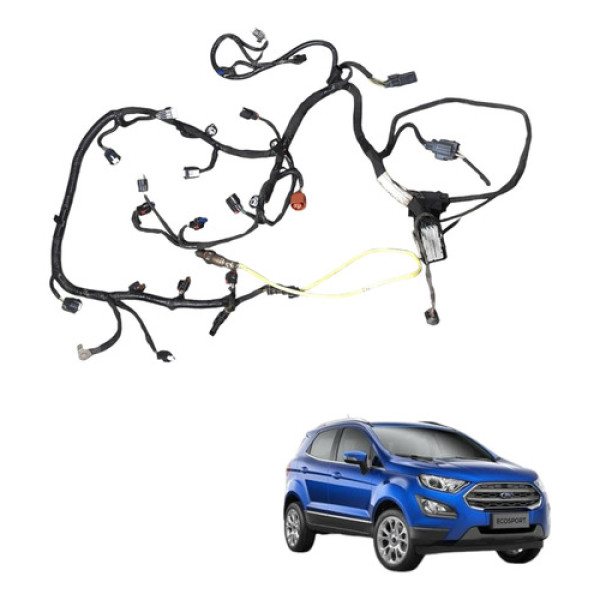 Chicote Motor Injecao Ford Ecosport 2016 2021 1.5 3cc Usado