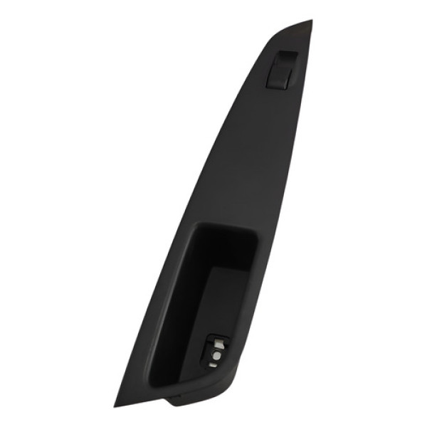 Moldura Botao Porta Traseira Direita Chery Celer 1.5 2014 Preto
