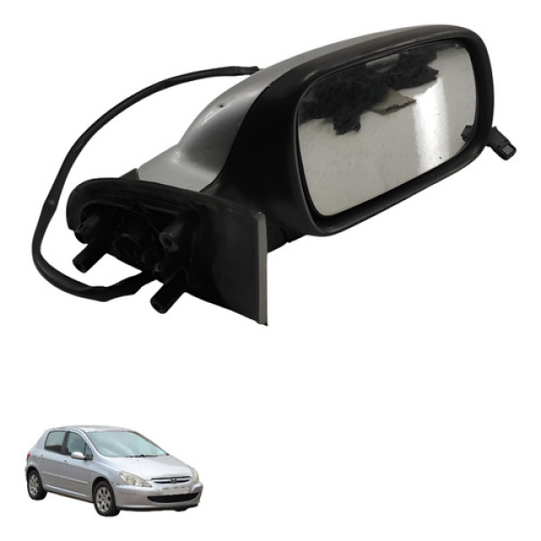Espelho Retrovisor Manual Direito Peugeot 307 2005 2006