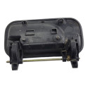 Macaneta Externa Porta Traseira Esquerda Vectra 1997 2005 Preto Traseira