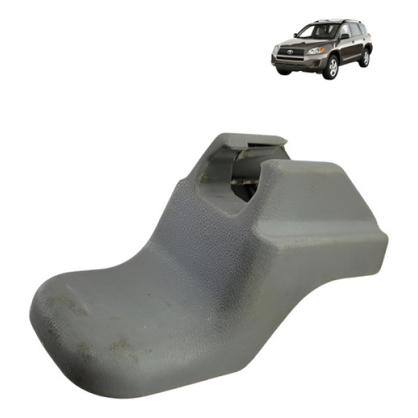Acabamento Moldura Trilho Banco Toyota Rav4 2008 2012 Cinza-escuro