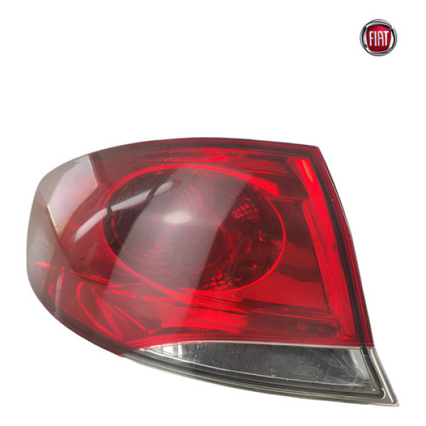 Lanterna Iluminacao Traseira Esquerda Fiat Siena 2011 2016 Esquerdo Vermelho