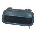 Macaneta Externa Traseira Esquerda Chevrolet Corsa 1994 2005 Preto Traseira