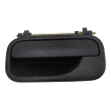 Macaneta Externa Porta Traseira Esquerda Vectra 1997 2005 Preto Traseira