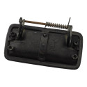 Macaneta Externa Porta Traseira Direita Gm S10 1995 2011 Preto