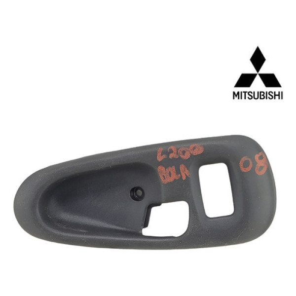 Moldura Macaneta Interna Mitsubishi L200 04 12 Lado Direito Dianteira/traseira
