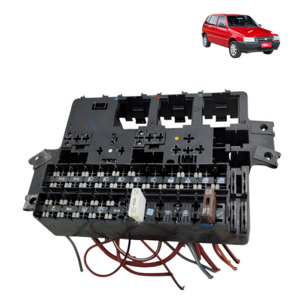 Caixa Fusivel Rele Fiat Uno Fire 2005 2008