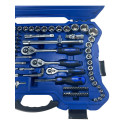 Kit Maleta Ferramentas Catraca Combinada Soquetes Completo Azul
