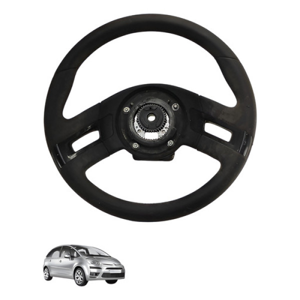 Volante Direcao Citroen C4 Picasso 2011 2012 Preto