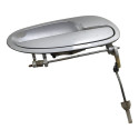 Macaneta Porta Traseira Esquerda Gm Omega 2000 2005 Cinza Traseira