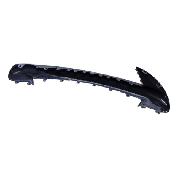 Moldura Acabamento Parachoque Dianteiro Peugeot 207 2008 Preto Fosco