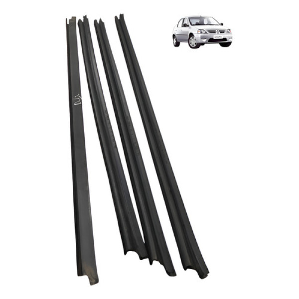 Kit Pestana Interna Portas Renault Logan 2010 2011