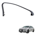 Moldura Janela Dianteira Direita Chevrolet Cruze 2017 Usado Preto