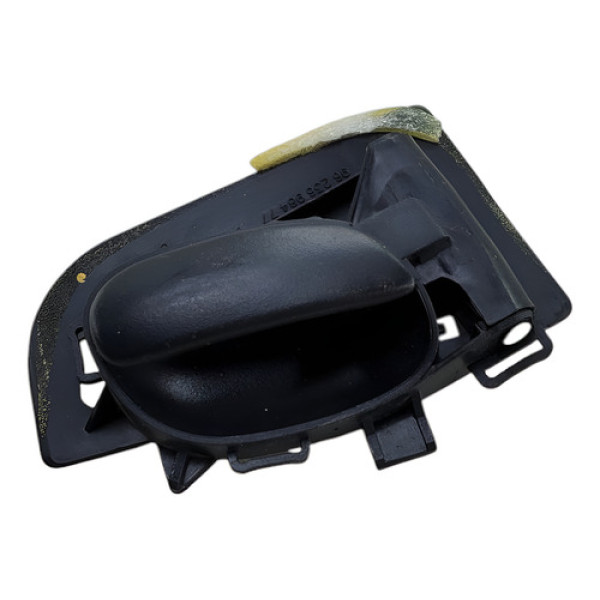 Puxador Macaneta Interna Esquerdo Peugeot 206  1998 2014 Preto Traseira