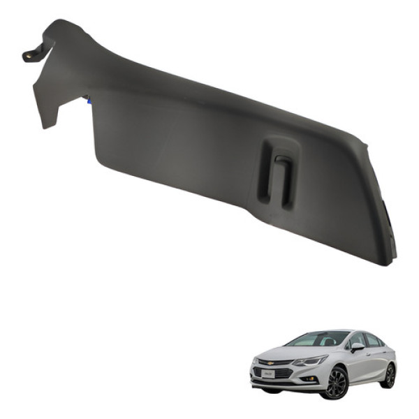 Acabamento Soleira Esquerda Chevrolet Cruze 2017 2020 Usado Cinza