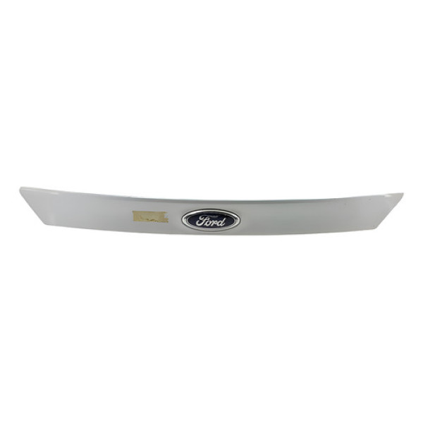 Moldura Friso Spoiler Tampa Traseira Ford Focus 2014 2018 Prateado