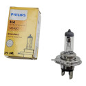 Lampada Farol Carro Moto H4 60 55w 12v  Philips