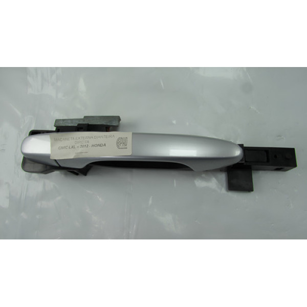 Maçaneta Externa Honda Civic 2012 Original Diant. D. Prata Prateado