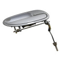 Macaneta Porta Traseira Esquerda Gm Omega 2000 2005 Cinza Traseira